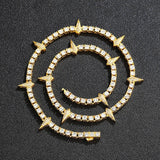 Chaine en diamant homme hip hop — Doumira