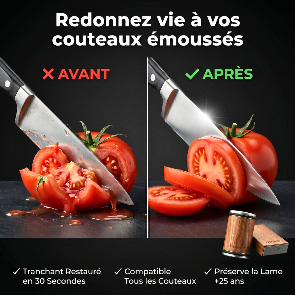 Aiguiseur de couteaux Pro Doumira®