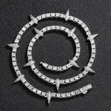 Chaine en diamant homme hip hop — Doumira