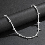 Chaine en diamant homme hip hop — Doumira