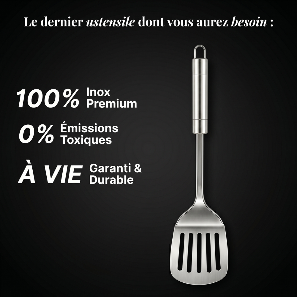 Coffret 5 ustensiles en acier inoxydable Doumira®