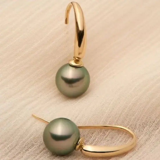 Boucles d'oreilles en perles Olives — Doumira