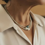Collier en perles naturelles — Doumira
