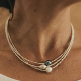 Collier en perles naturelles — Doumira
