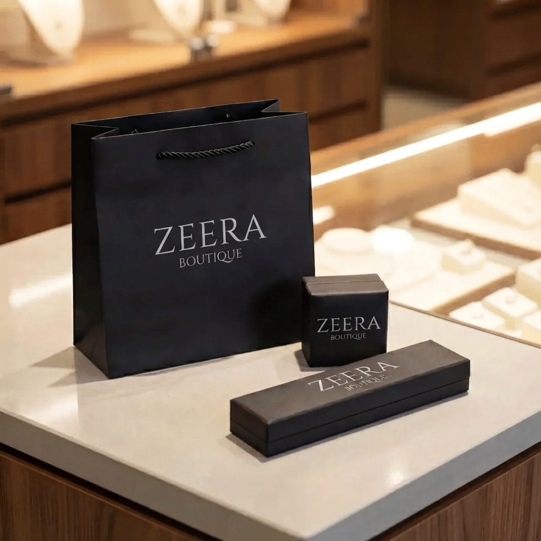 Boucles d'oreilles pendantes multi-formes en or et émeraude — Doumira