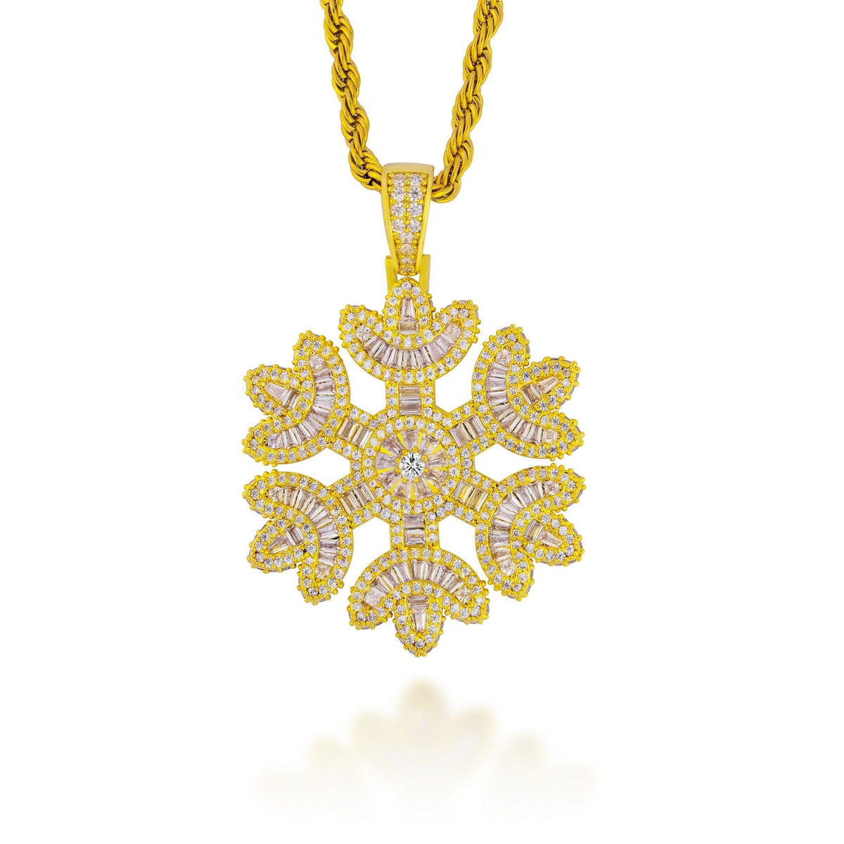 Collier flocon — Doumira