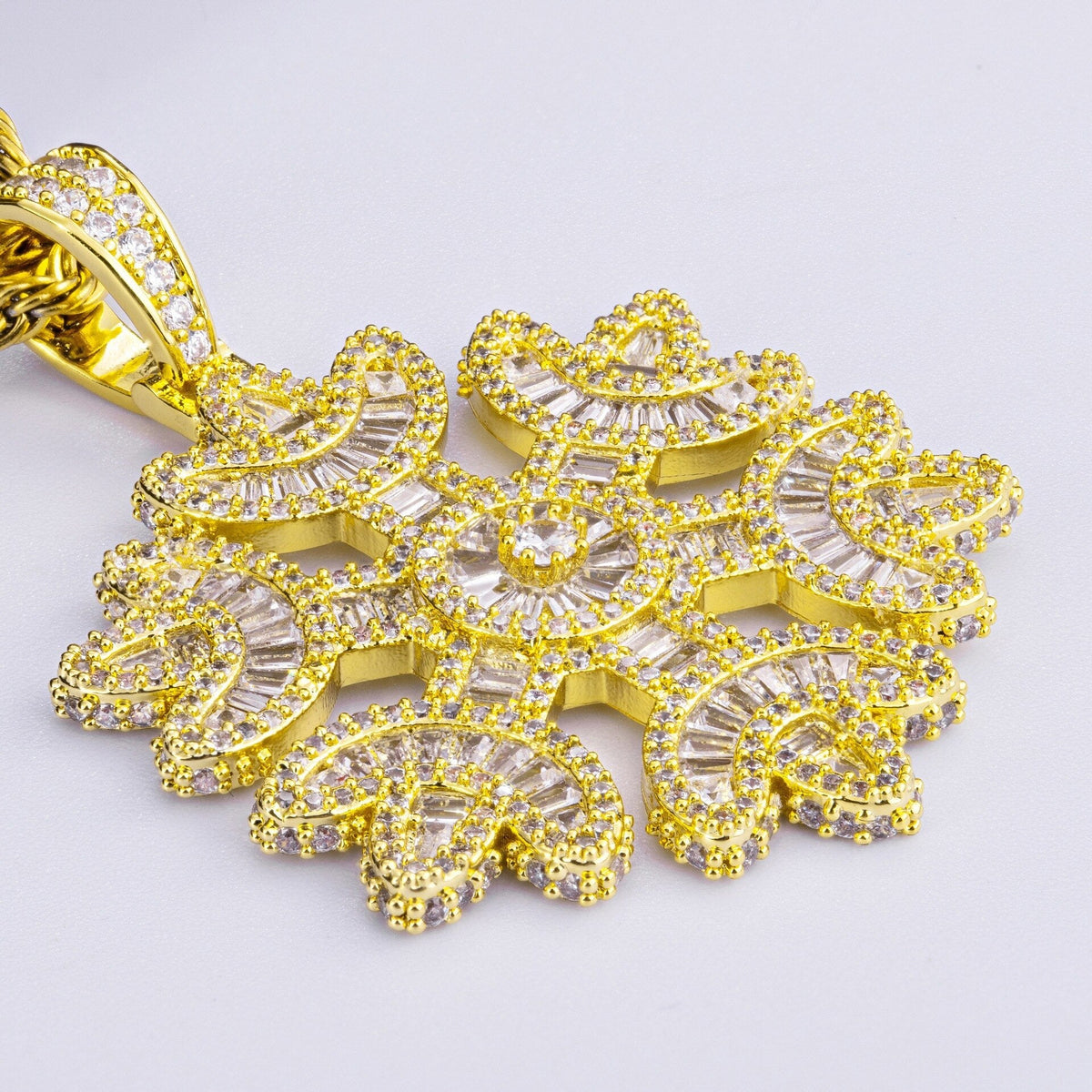 Collier flocon — Doumira