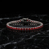 Bracelet de Tennis en Rubis — Doumira