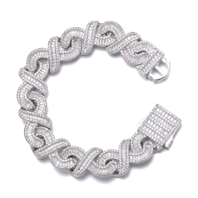 Bracelet street pavé