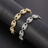 Bracelet graine de café diamant — Doumira