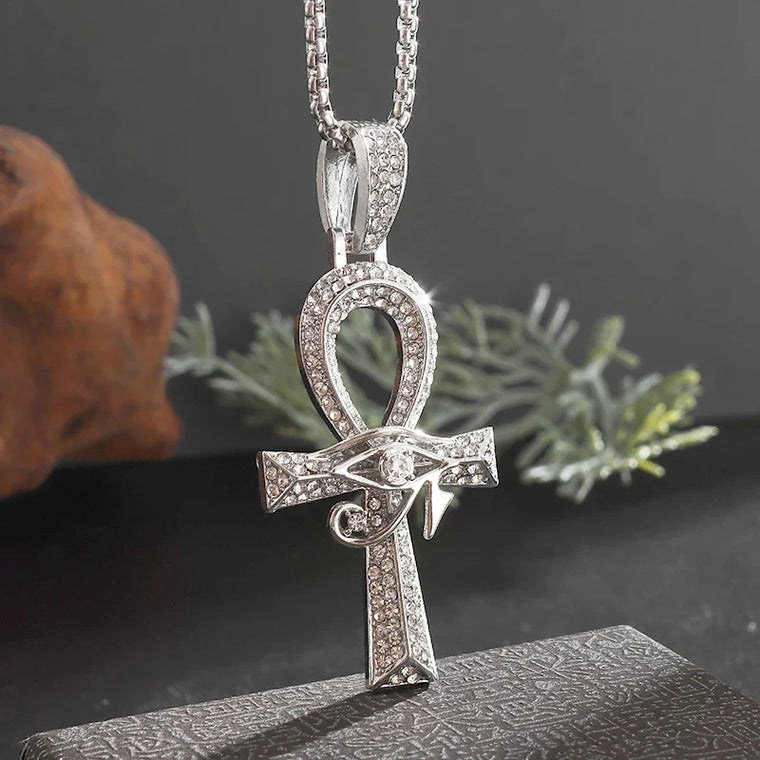 Collier croix ankh