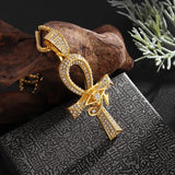 Collier croix ankh — Doumira