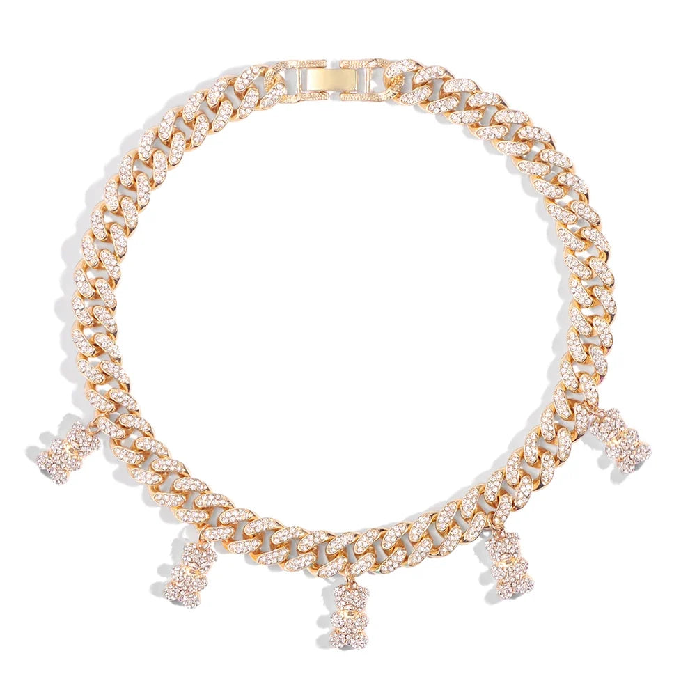 Collier ourson bonbon — Doumira