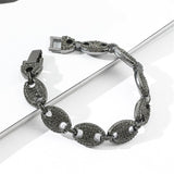 Bracelet graine de café diamant — Doumira