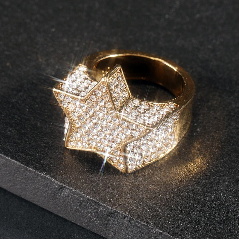 Bague étoile rappeur Gazo — Doumira