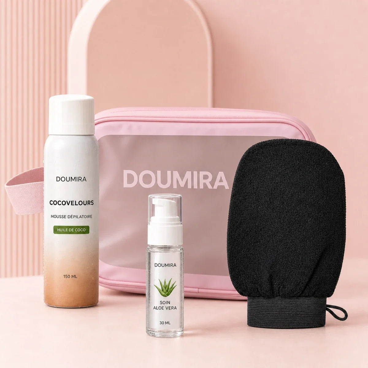 Doumira CocoVelours™ – Mousse dépilatoire sans rasoir