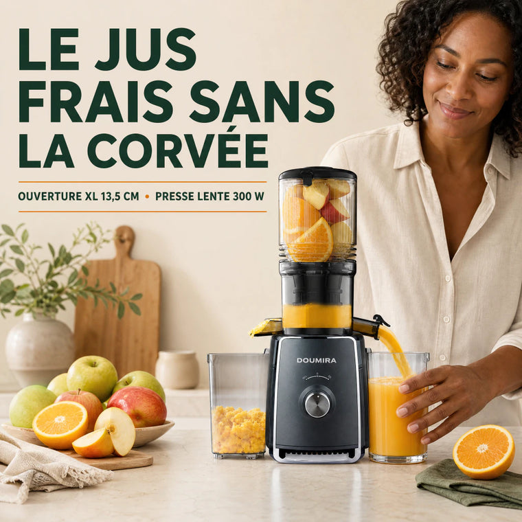 FreshPress™ – Extracteur de jus à presse froide 300 W