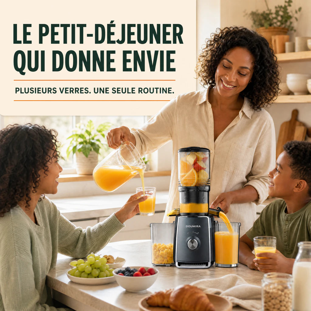 FreshPress™ – Extracteur de jus à presse froide 300 W
