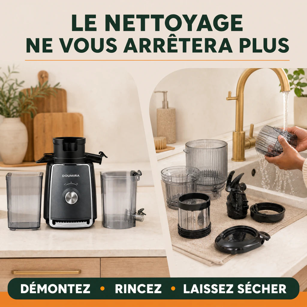 FreshPress™ – Extracteur de jus à presse froide 300 W