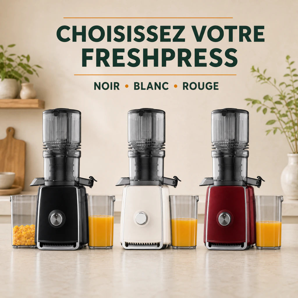 FreshPress™ – Extracteur de jus à presse froide 300 W