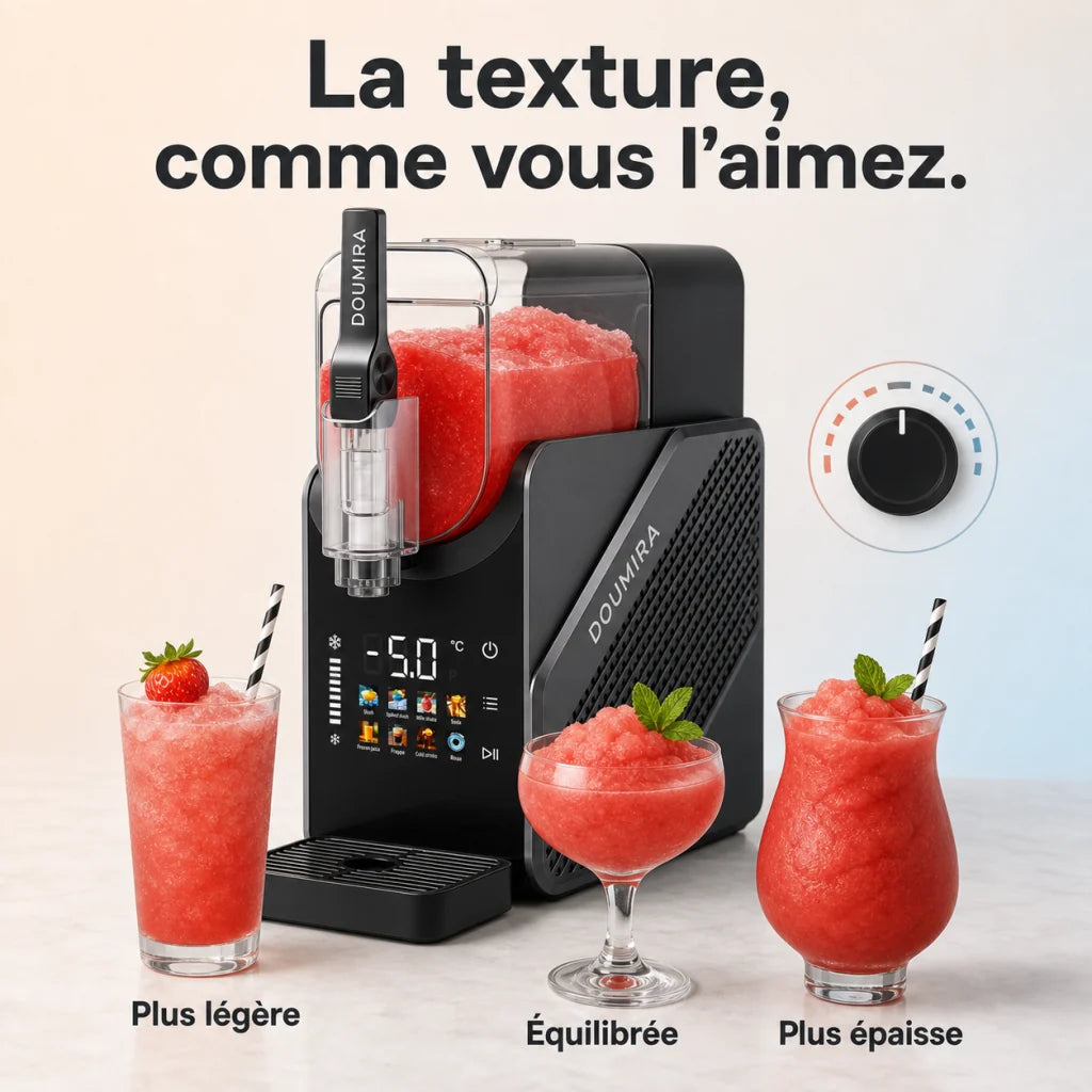 Doumira FrostMix™ – Machine à granités sans glaçons