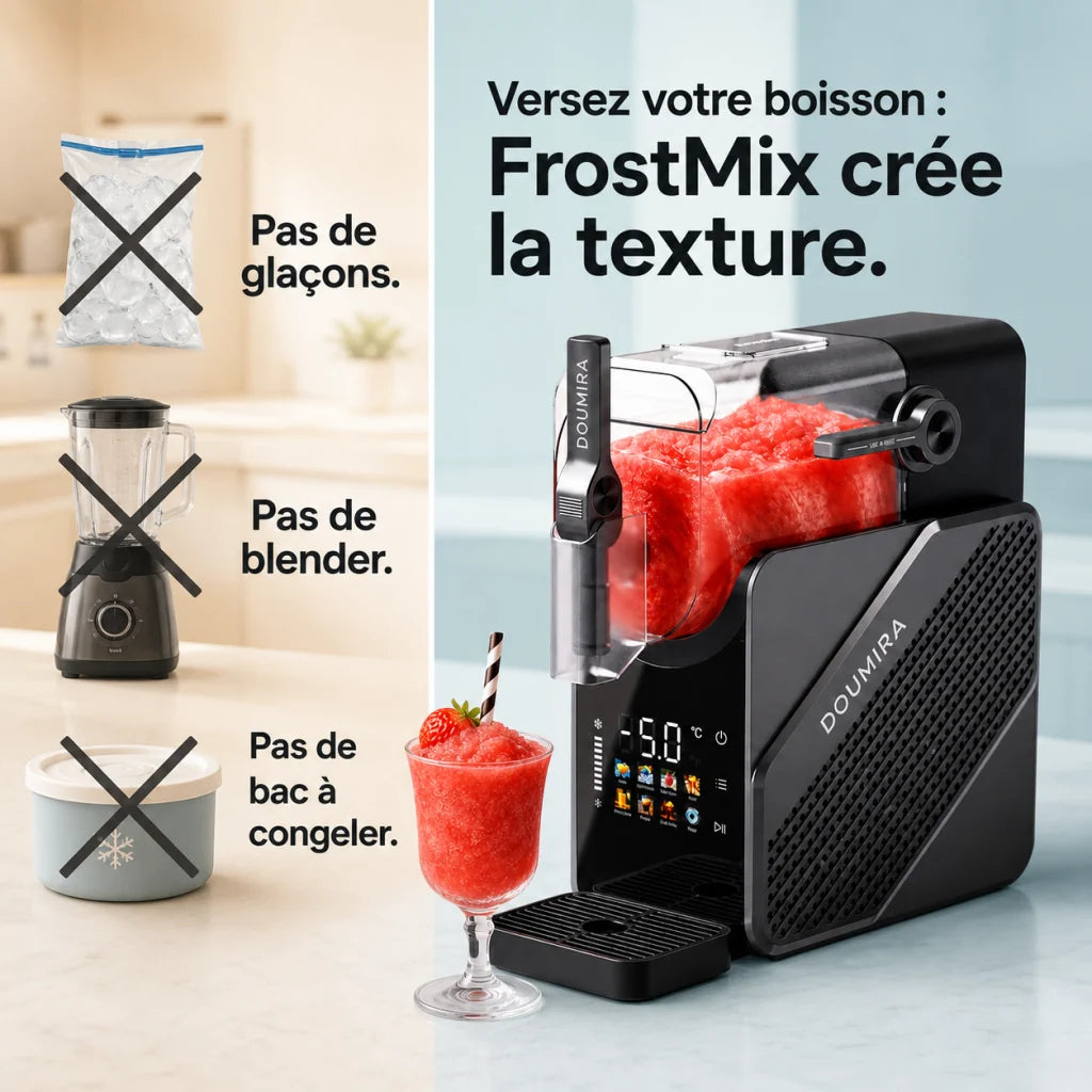 Doumira FrostMix™ – Machine à granités sans glaçons