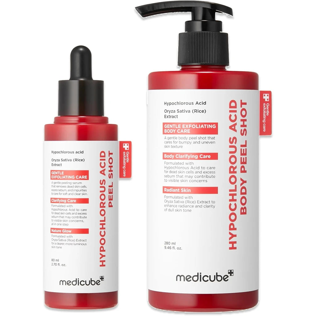 Medicube Rice Peel Shot Duo – Visage & Corps