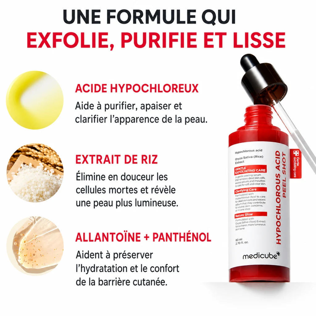 Medicube Rice Peel Shot Duo – Visage & Corps