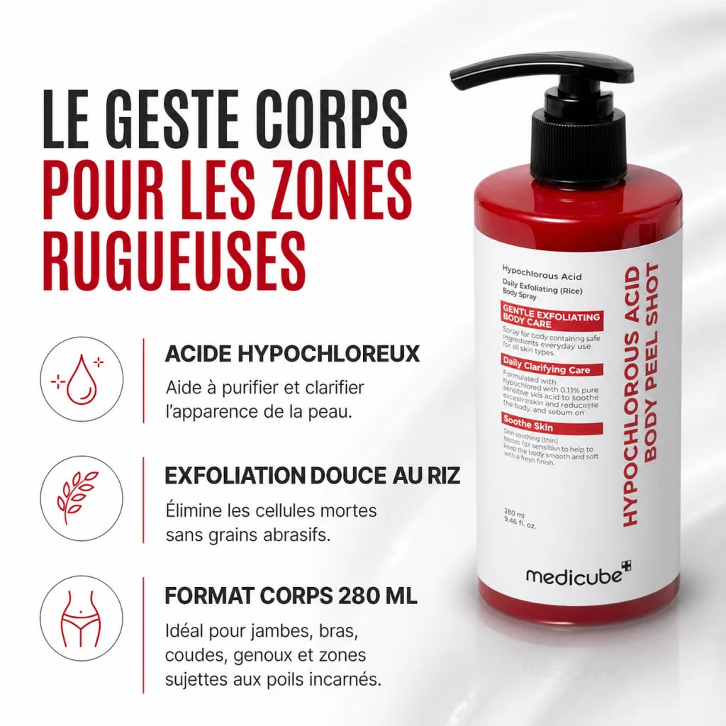 Medicube Rice Peel Shot Duo – Visage & Corps