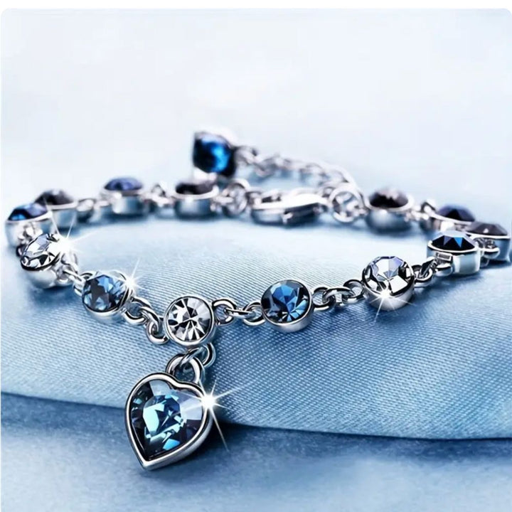 Bracelet Éclat Cœur Océan — Doumira