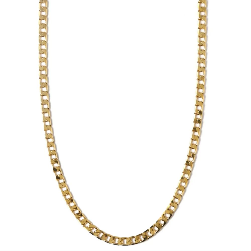 Collier en Chaîne à Maillons Plaqués — Doumira