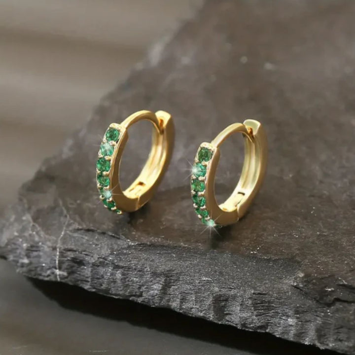 Boucles d'oreilles en or inspirées de la côte — Doumira