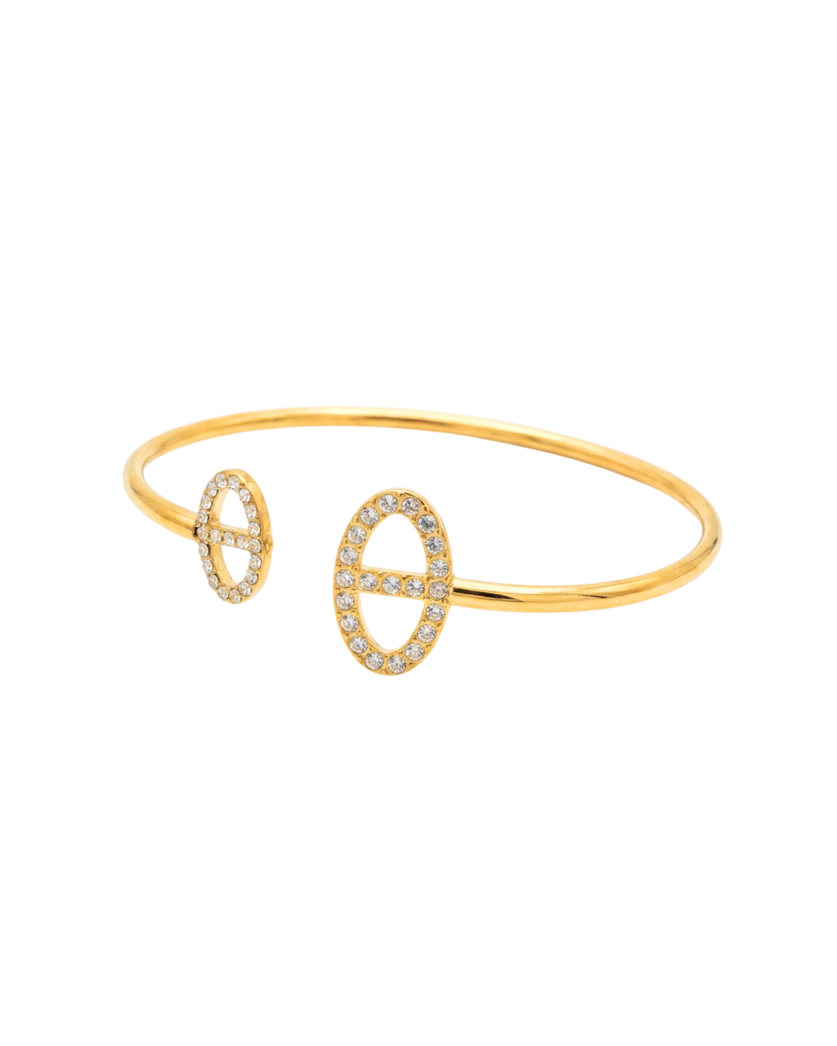 BRACELET JONC ATHENA STRASS